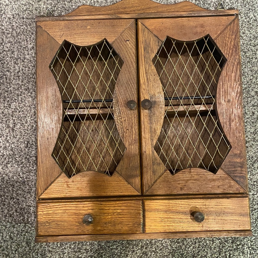 Vintage spice Rack